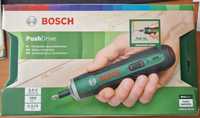 Surubelnita electrica acumulator Bosch PushDrive, 3.6 V , 1.5 Ah, 5 Nm
