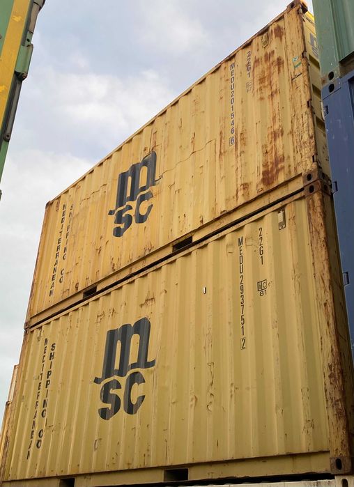 Container Maritim 6m, second-hand, Importator Direct, Vanzare din Stoc
