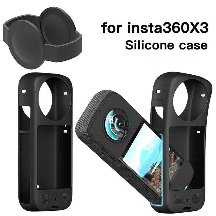 Accesorii Insta 360 X2,X3,X4,X5 (Husa,folie,lentile,stick,ghidon etc)