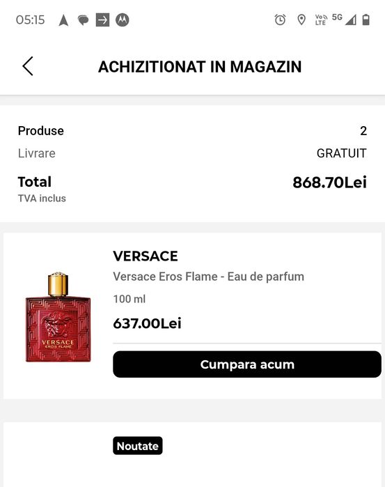 Parfum Versace Eros Flame 100 ml Original