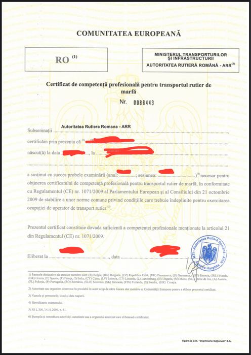 Dispecer/coordonator transport marfa si persoane