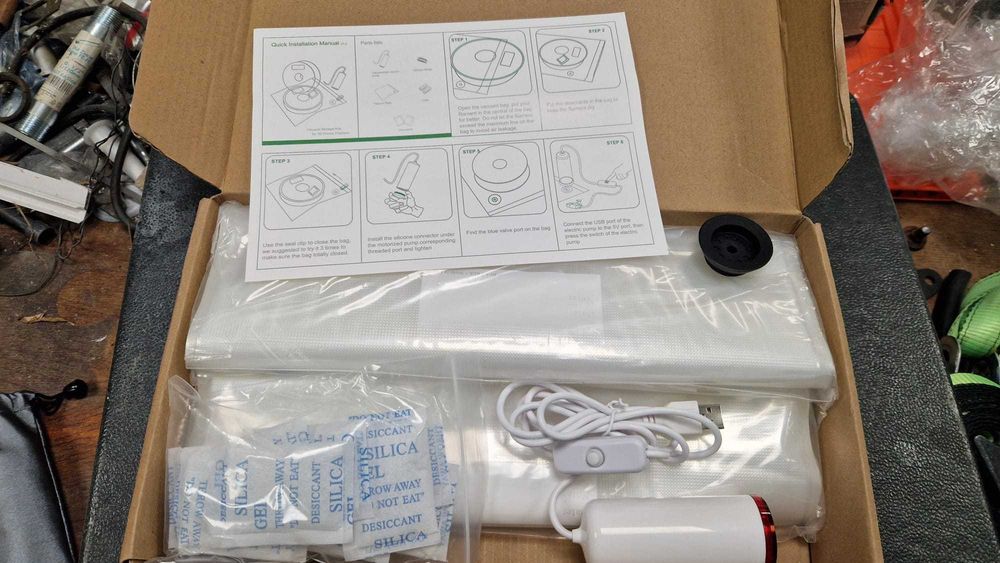 Saci Vacuum Vid pentru Filament 3D cu Pompa USB