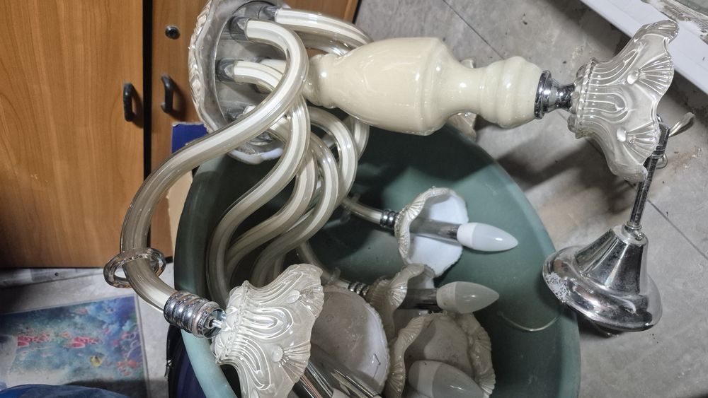 Люстра большая для гостиной  Италия