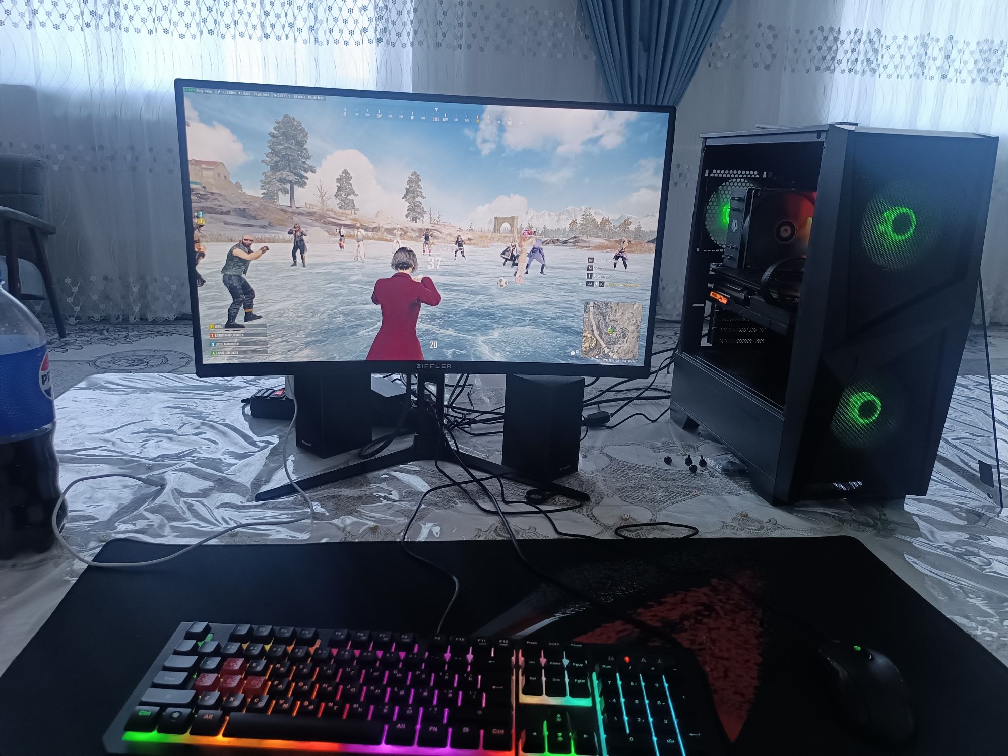 igravoy komputer. Monitor zifler 180hz keys Colorful b760m-d d4
i5 124