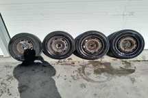 Jante tabla cu anvelope 14 - set 185 / 60 R14 Skoda Fabia 5J [2007 -