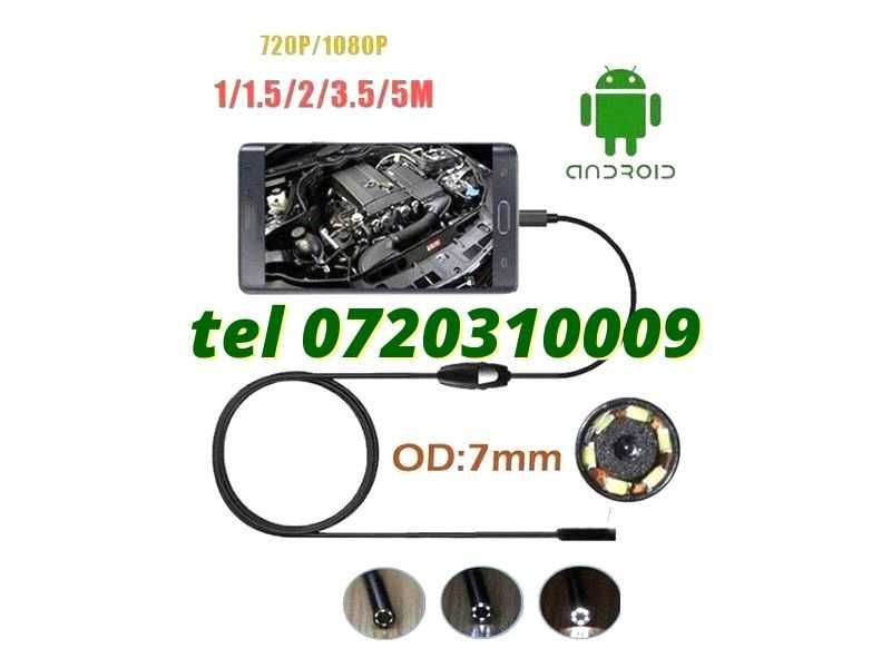 Camera Endoscopica Rigida De Inspectie Android  Pc Micro Usb 2 M