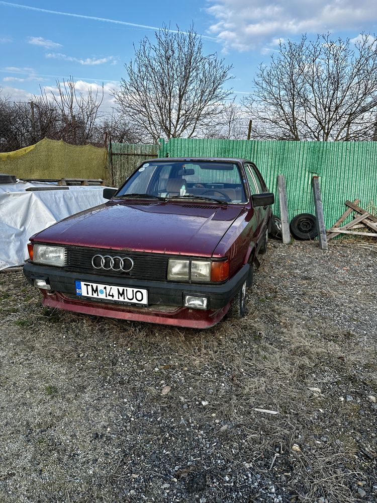 Audi 80 1.6 diesel epoca 1985