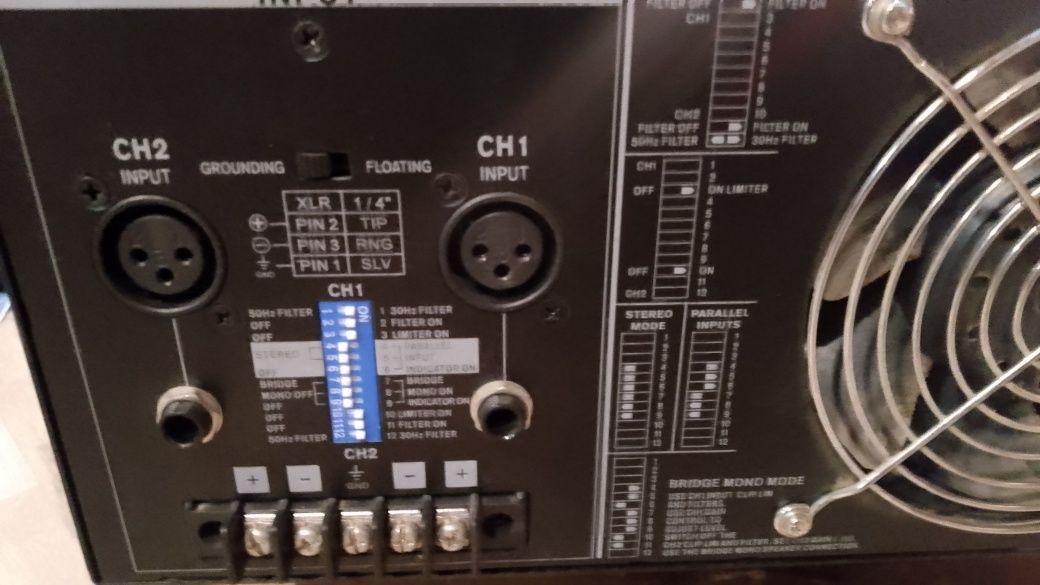 Amplificator 5000W RMS Statie Phonic XP 5000 Putere finala