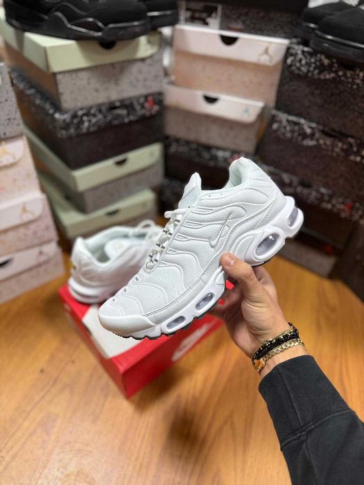 #TrueToSHoe# Nike Air Max Plus TN White - Livrare Cu Verificare -
