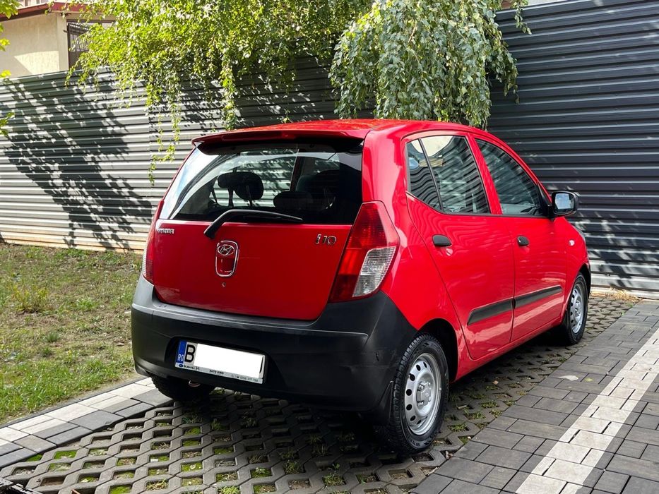 Hyundai I10 2008 doar 100.000KM reali! A/C Un singur proprietar de nou