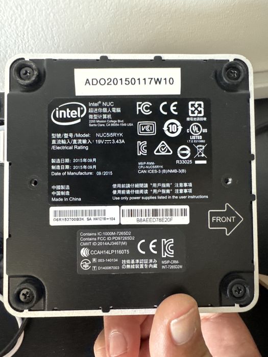 Mini desktop Intel I5