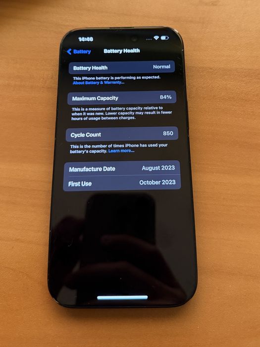 Iphone 15 128GB Black Matte