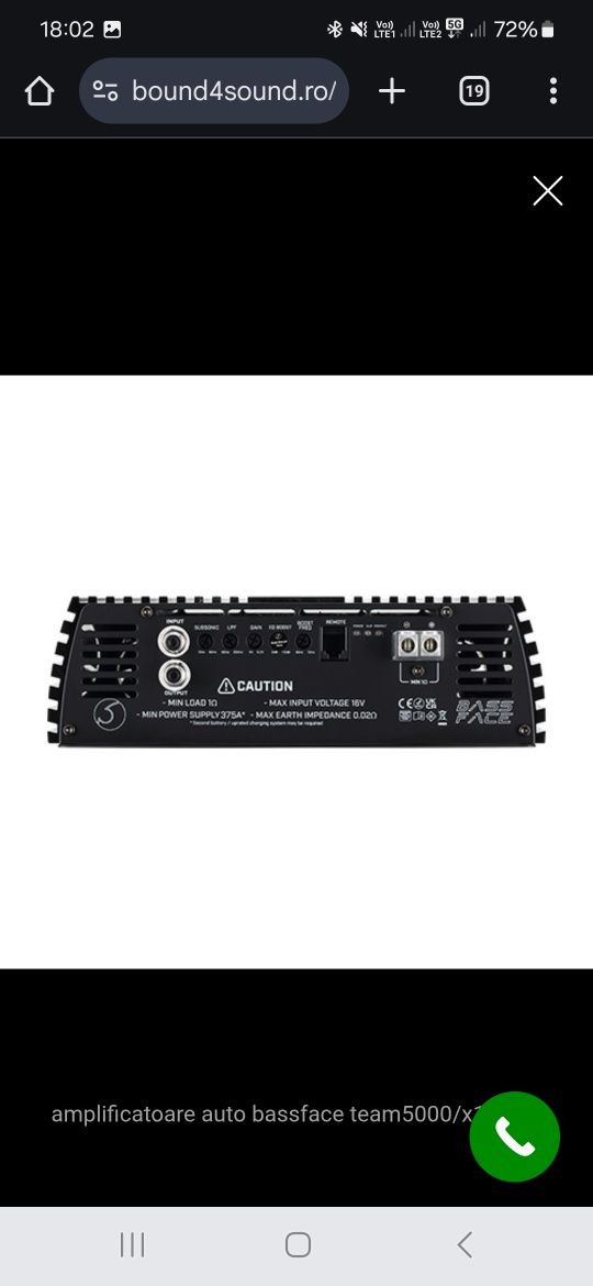 Vând amplificator 5000x1D
