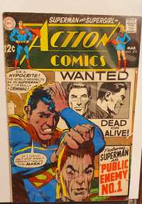 Superman ~ Action Comics 374 ~ banda desenata ~comic book