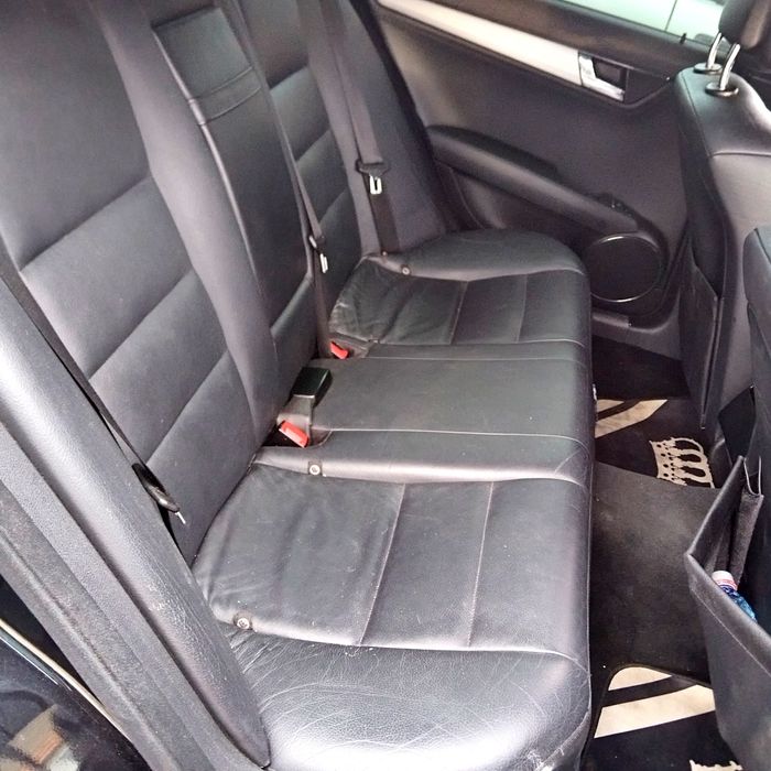 Interior PIELE complet scaune+bacheta Mercedes C-Class w204 sedan