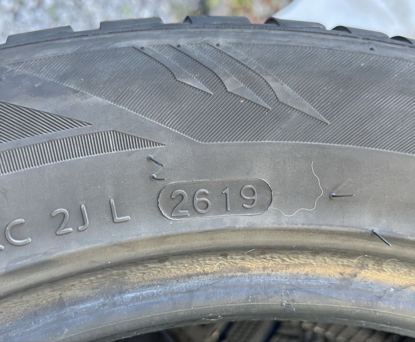 4бр 225/55/17 на 6,8мм с 19дот