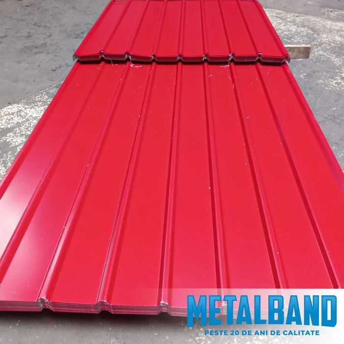 Producator tabla cutata vopsita mat T18 mm de 0,45 mm orice culoare