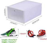 Пластмасова кутия за съхранение на обувки