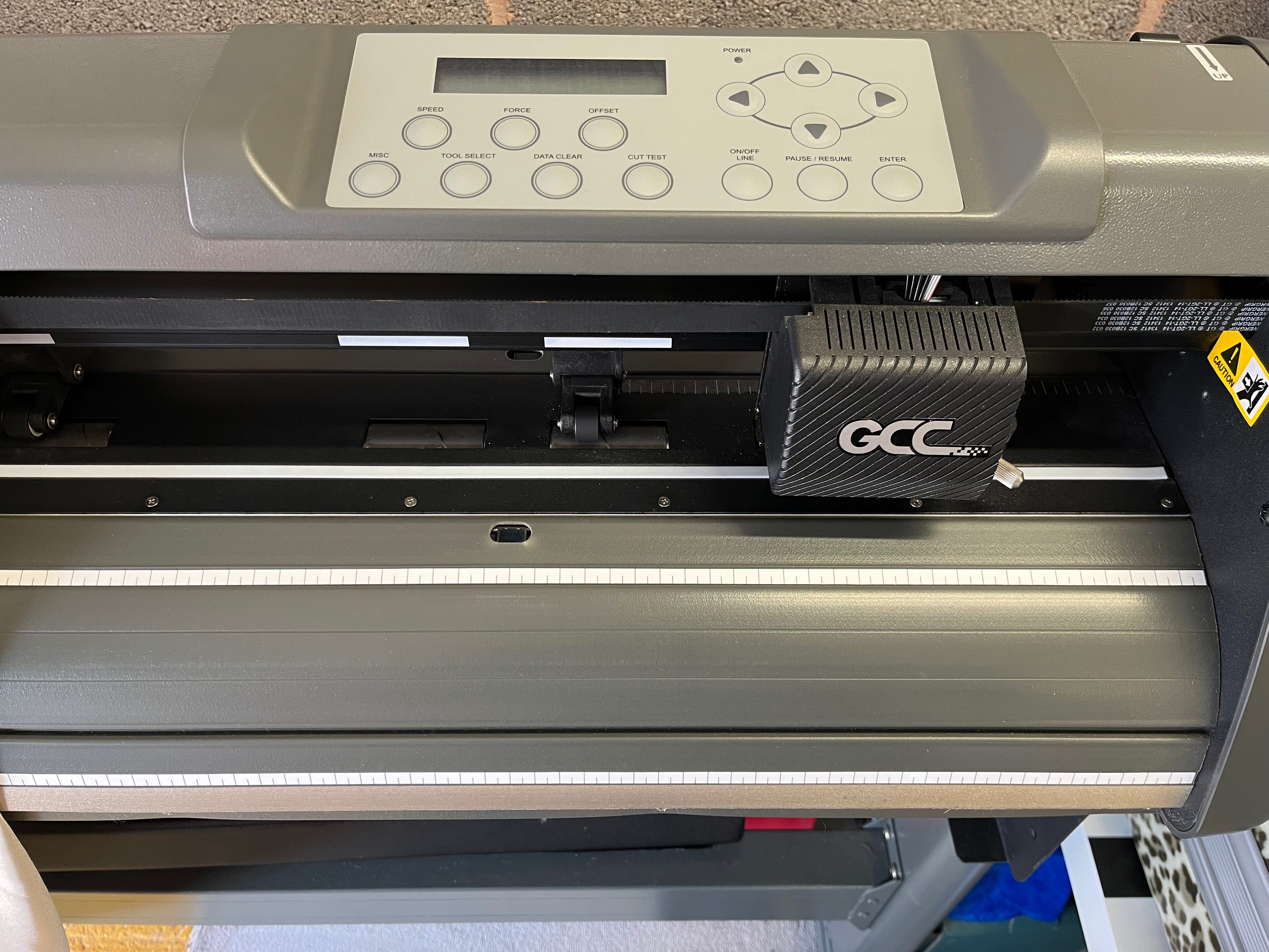 GCC Jaguar IV режещ плотер cutting plotter camera