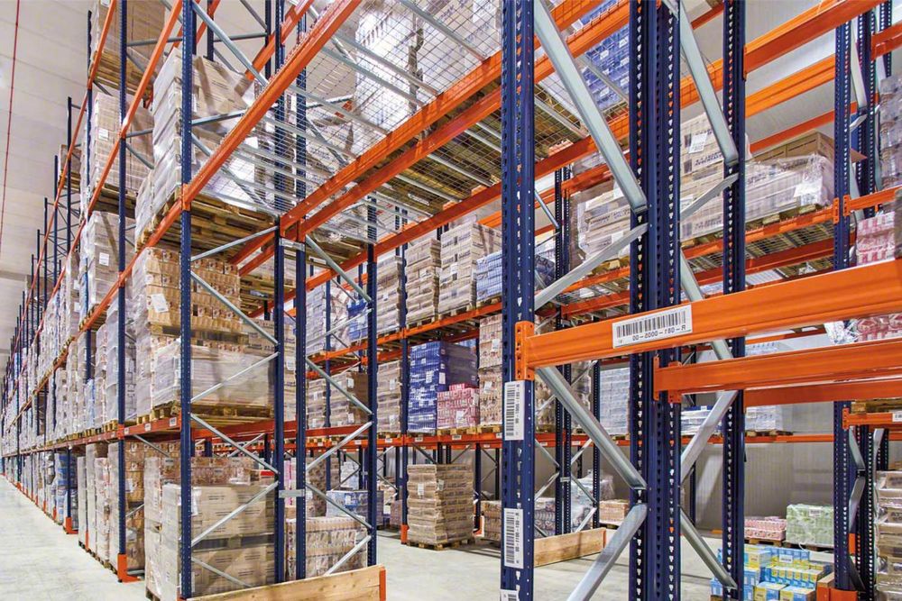 Rafturi metalice depozitare Euro paleti L2.7M - L3.6M