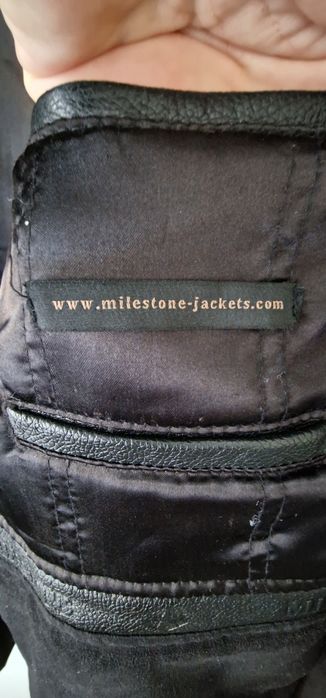 Geaca piele Milestone