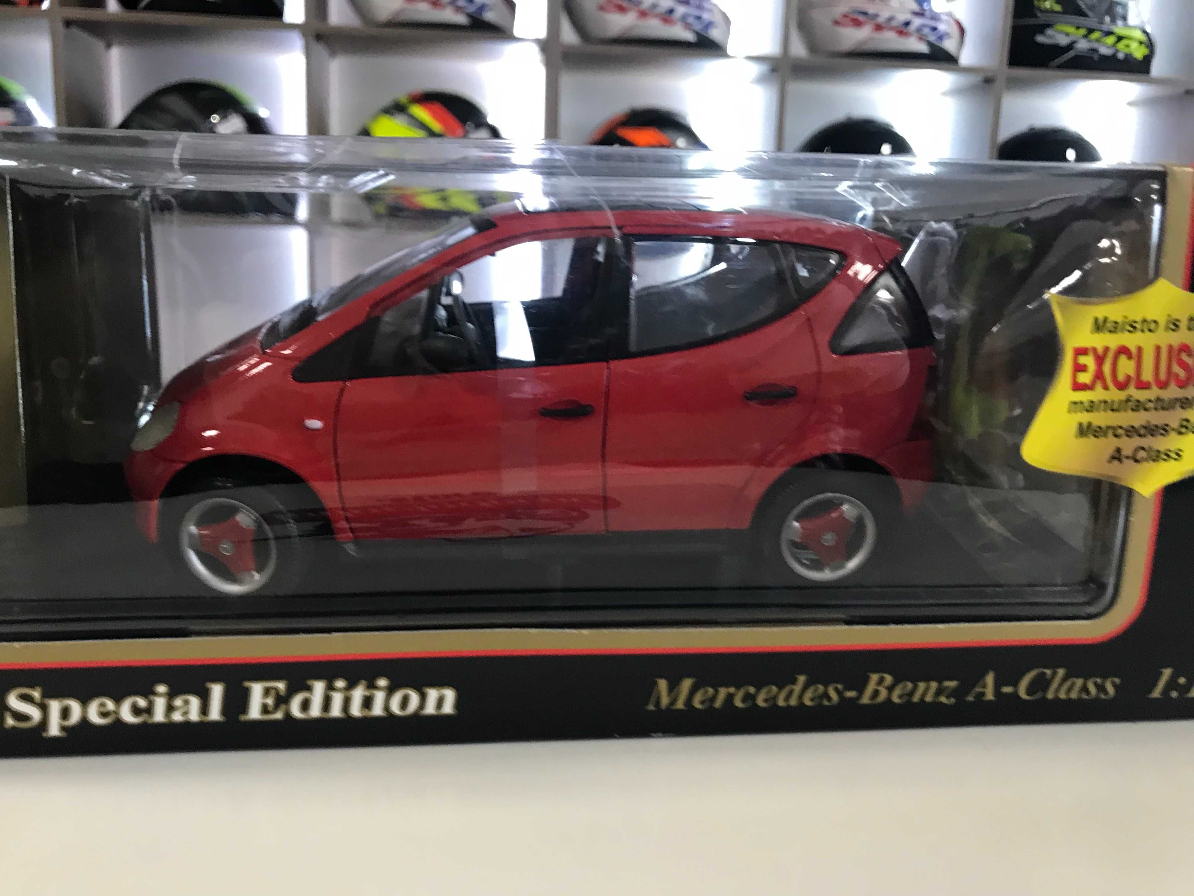 Нова метална колекционерска количка MERCEDES A CLASS 1:18 мащаб