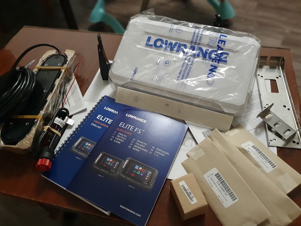 Эхолот Lowrance Elite Fs 9 с датчиком AI 3 in 1