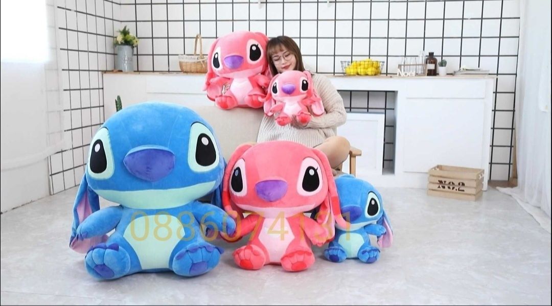Плюшена играчка Лило и Стич, Lilo and Stitch плюшени играчки
