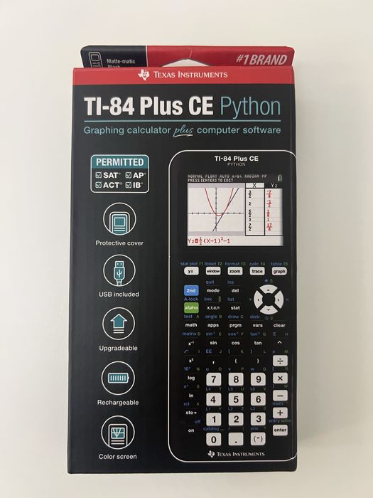 Texas Instruments TI 84 Plus CE Python графический калькулятор