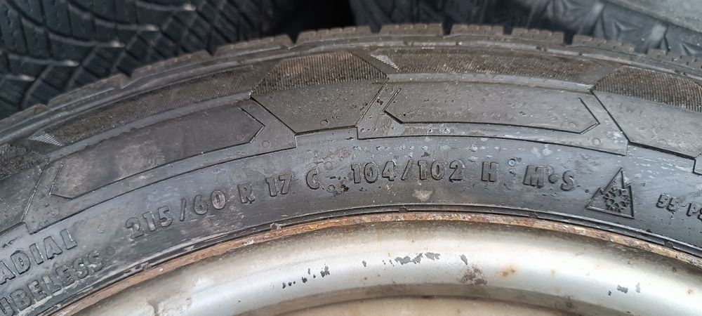 215 60R17c джанти за Мерцедес вито