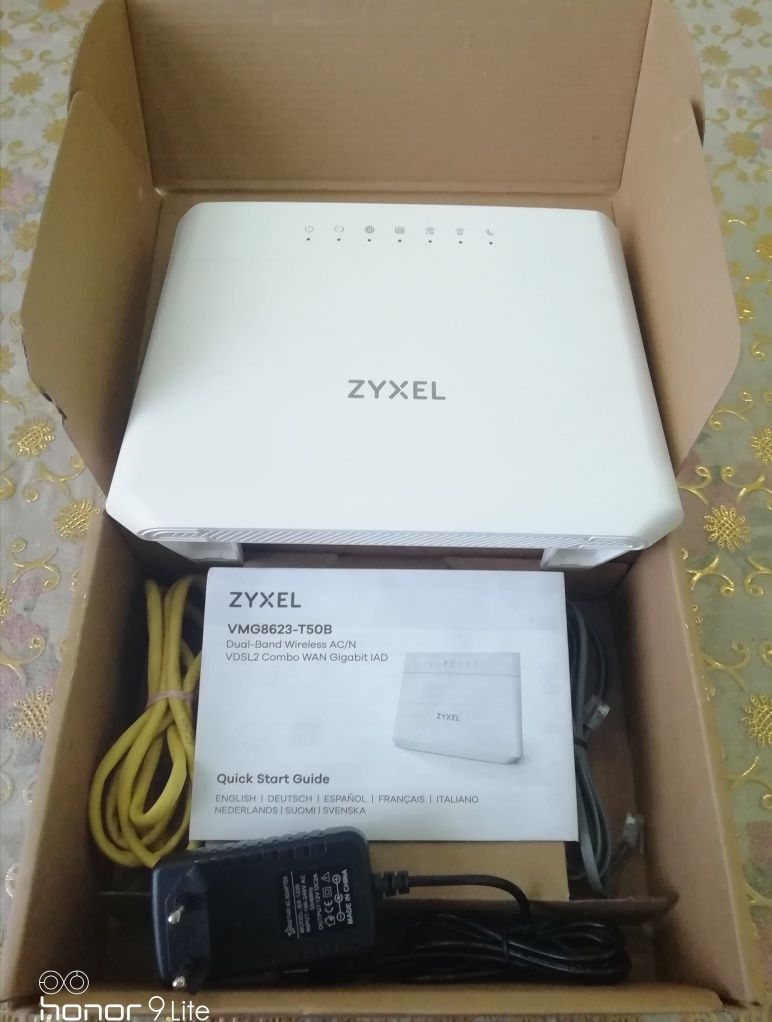Zyxel 2,4ghz 5ghz wifi router