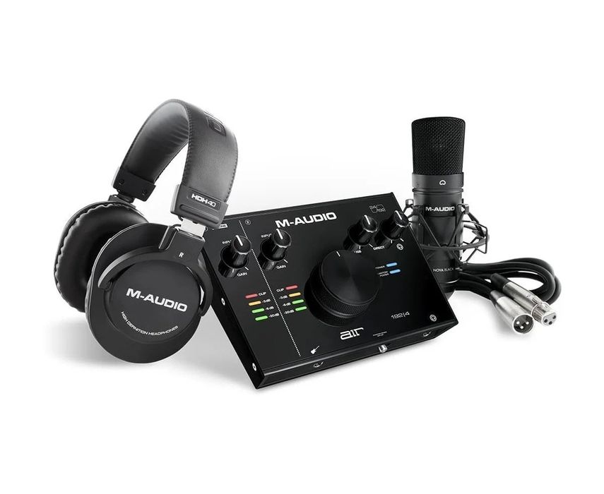 Звуковая Карта Микрофон Наушники Американский  M audio Air