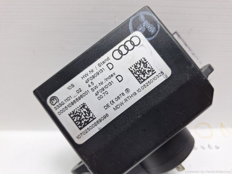 Contact cu cheie si butuc usa AUDI A6 III Avant (4F5, C6) [ 2005 - 2011 ] TDI (BLB, BRE) 103KW|140HP OEM 4F0909131D