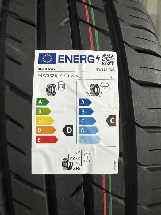 Летен Спорт Пакет BEARWAY 225/40R19 93W XL 245/35R19 93W XL