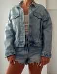 Geaca blugi cu pietre Zara