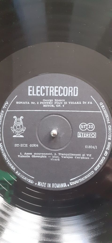 Vinil George Enescu