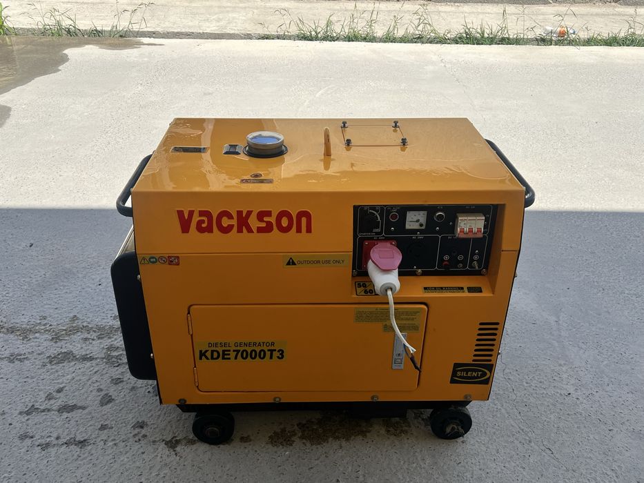 Движок, дизельный генератор Vackson KDE7000T3