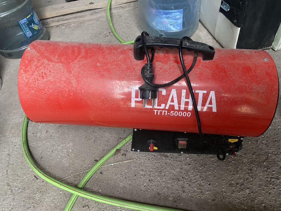 Ресанта 50000, газовая пушка с газ балоном