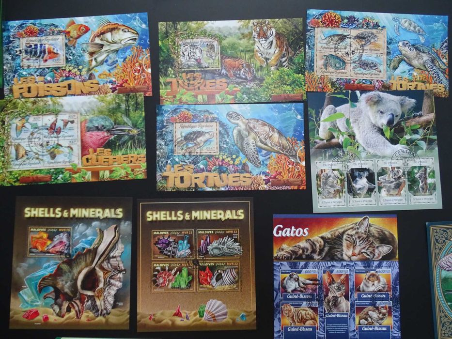 50 colite stampilate , timbre tematice Fauna/Animale (Lot 3109)