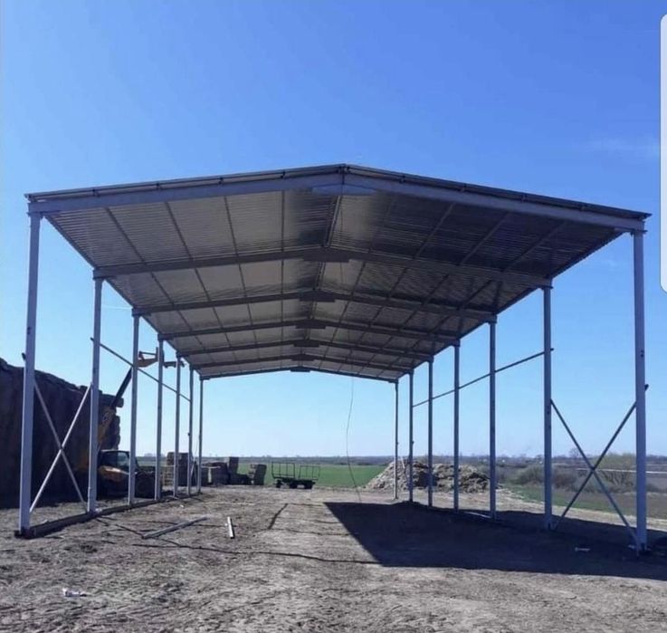Vand structura metalica din stoc 10x20x4m