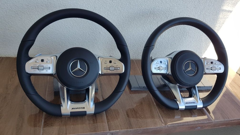 Mercedes AMG Волан с вибрация и Airbag Мерцедес A B C E S G GLS GLE GT