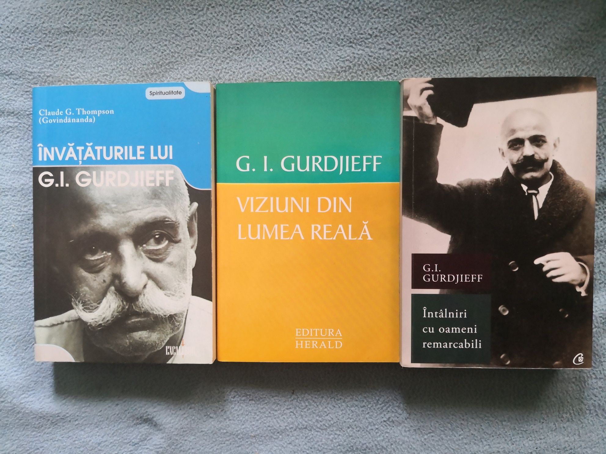 Gurdjieff, a patra cale, 3 volume