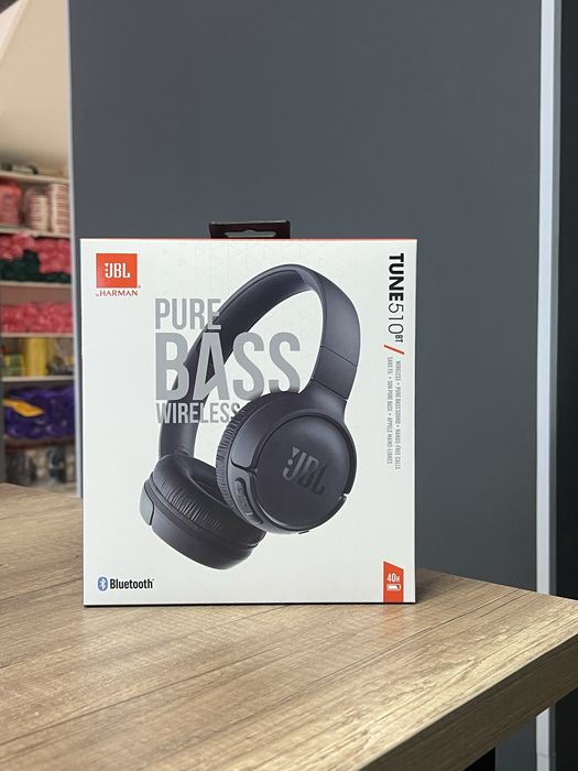 Наушники JBL Tune 510BT черный