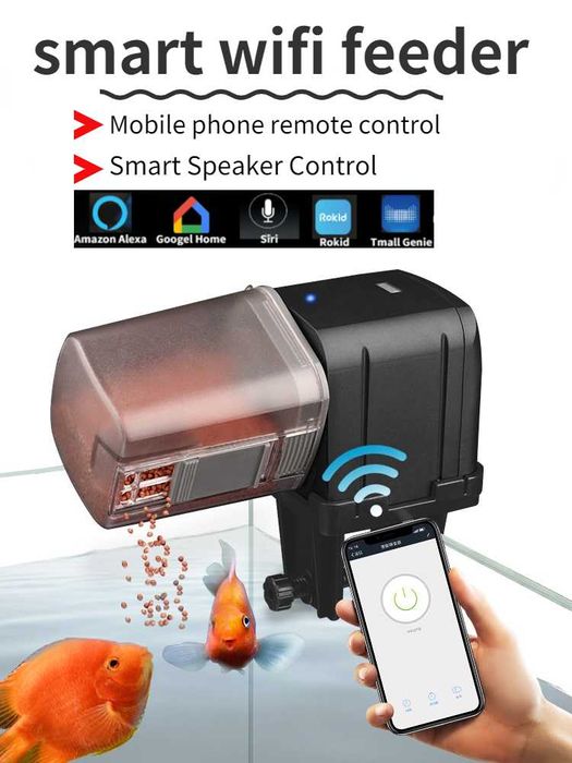 Hranitor automat de acvariu cu WiFi - Ilonda