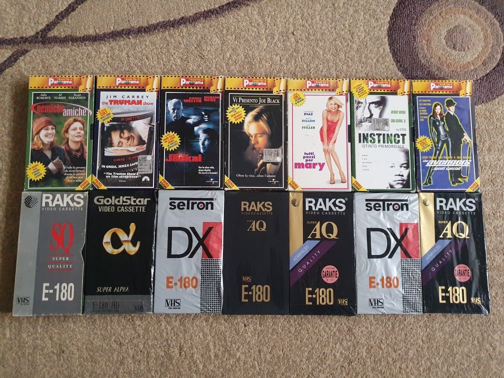 casete video vintage