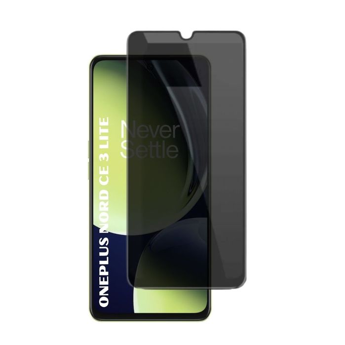 Folie sticla privacy compatibila cu ONEPLUS NORD CE 3 LITE - Full Glue