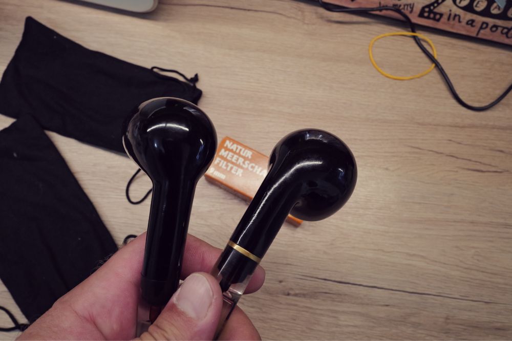 Pipa doua pipe Big - Ban Sera made in Holland tutun filtre 9mm