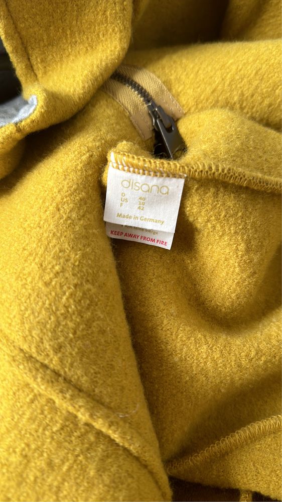 Palton Disana pentru femei din lana merinos organica - boiled wool - C
