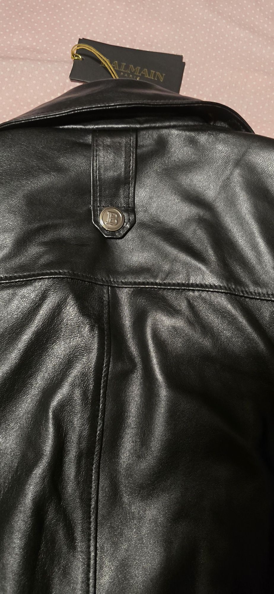 BALMAIN-Мъжко Кожено яке.