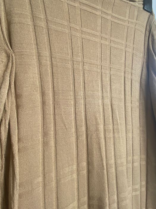 Maleta/Pulover cu gât mic/semi, bej, brand C&A, mărime S/36